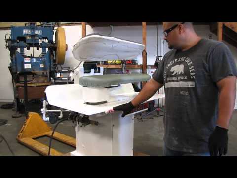 Hoffman hbct-42 dry cleaning cleaner utility hot steam shirt...