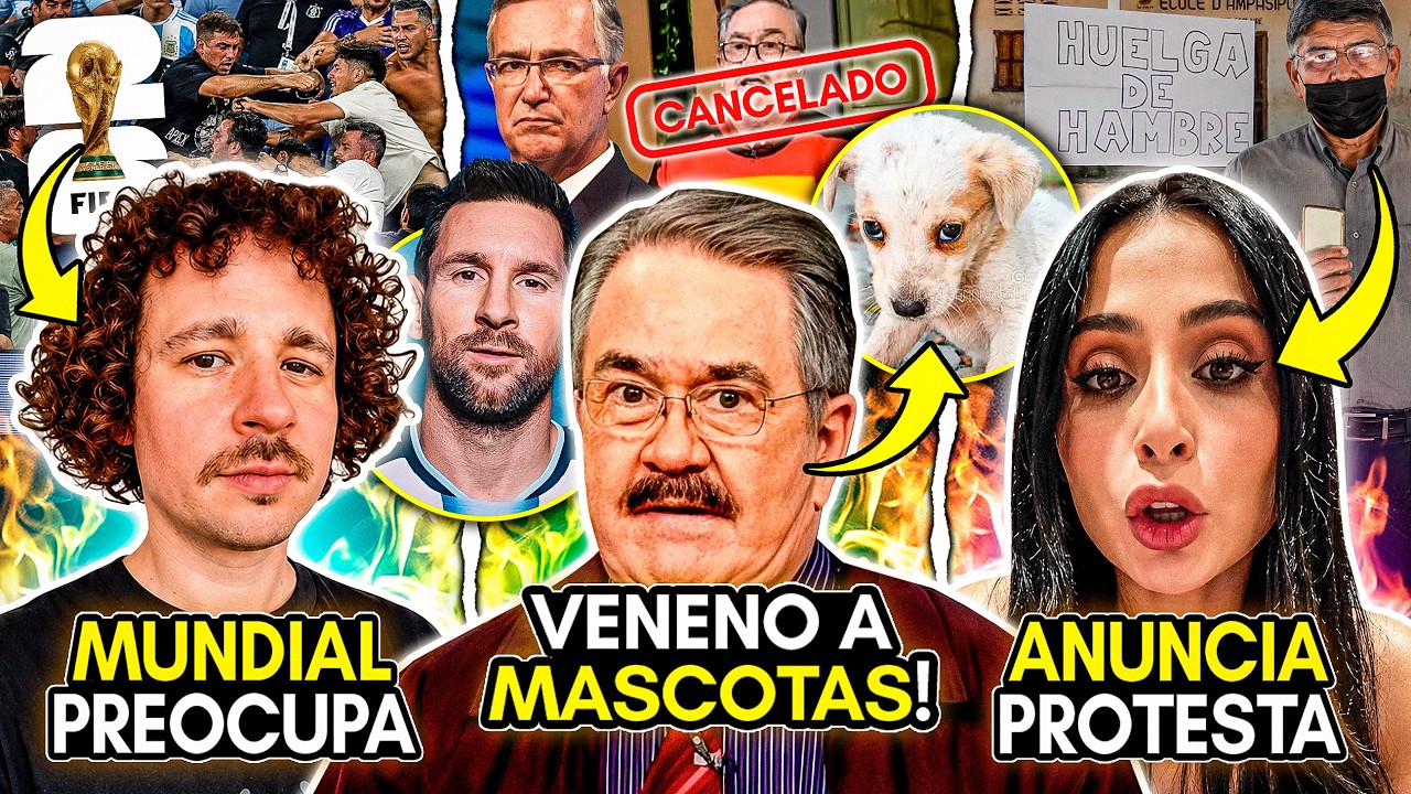 CUIDADO con tus MASCOTAS! VENENO!? LUISITO COMUNICA y el LADO OSCURO del MUNDIAL! PROTESTA VIRAL!