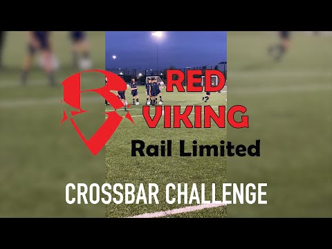 Rovers Academy take on the Red Viking Rail Crossbar Challenge