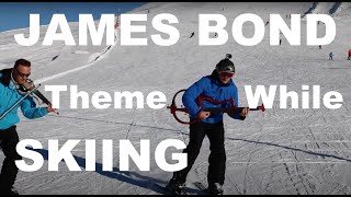 Stringfever play James Bond Theme whilst skiing