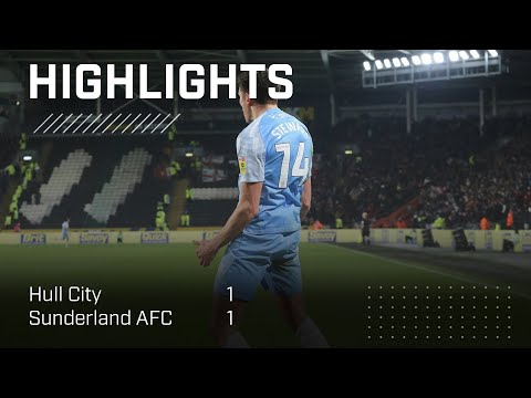A Point On The Road | Hull City 1 - 1 Sunderland AFC | EFL Championship Highlights