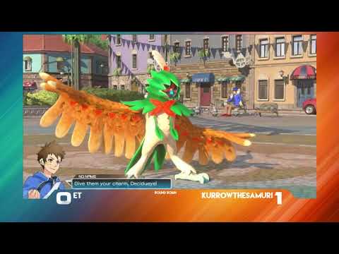 ET (Decidueye) vs KurrowTheSamuri (Braixen) - Pokken at LWG - 6-12-18
