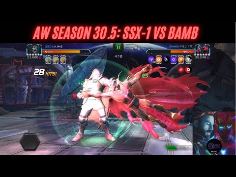 AW Season 30.5: SSx-1 vs BAMB - Doom/torch/CMM - tricky fight goes south very fast 😭