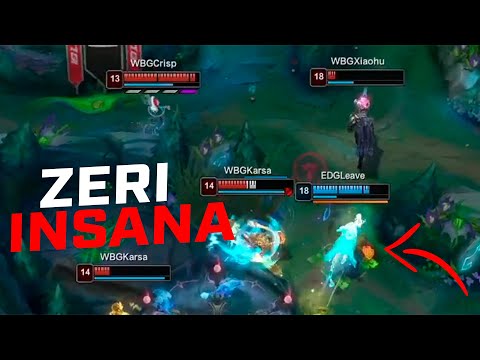 Zeri INSANA do adcarry da EDG!