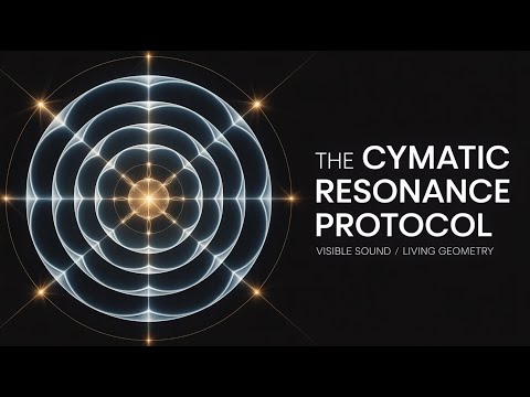 The Sound Geometry Session That Realigns Your Energy Field | Cymatic Resonance Protocol (20 Min)