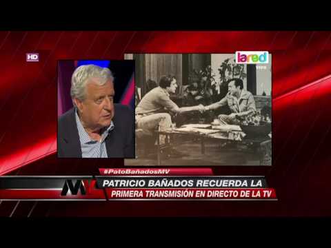 Patricio Bañados recordó la primera transmisión en la TV chilena