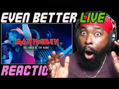 RAP FAN Reacts to 'Iron Maiden – Hallowed Be Thy Name (Live 1982)' | THIS IS METAL!!! 🤯🔥