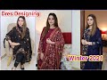 Winter Ki Dhamakedar Dress Designing Friend Kay Ghar Gai Shooting Kay Liyay
