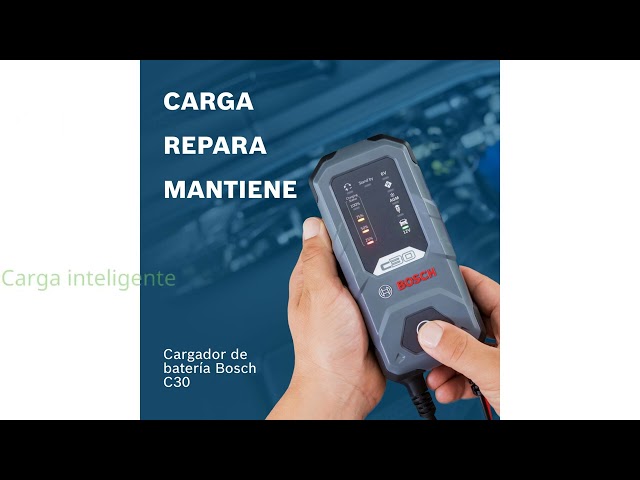 Vídeo relacionado con BOSCH Cargador de batería de Coche 3,8A para Coche Camiones Moto 0 189 911 030