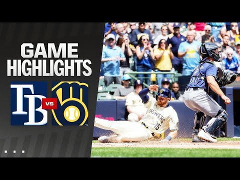 Rays vs. Brewers Game Highlights (5/1/24) | MLB Highlights