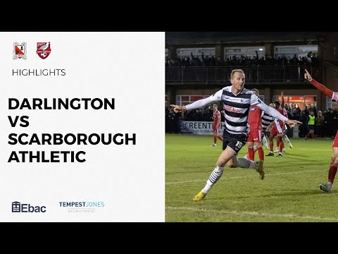 Darlington 2-3 Scarborough Athletic - National League North - 2022/23