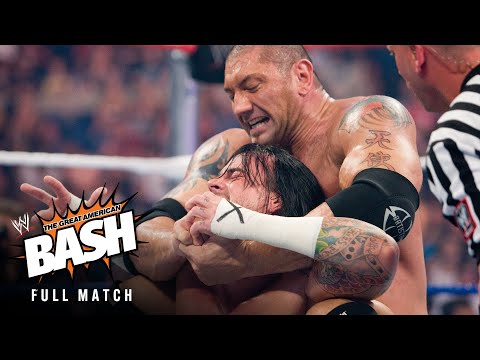 FULL MATCH: CM Punk vs. Batista — World Heavyweight Title Match: WWE Great American Bash 2008
