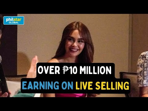 Actress and vlogger Ivana Alawi earning about over 10 million pesos on Tiktok live selling