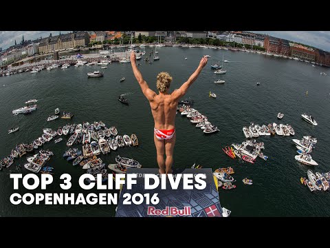 Top 3 Dives from Copenhagen | Cliff Diving World Series 2016