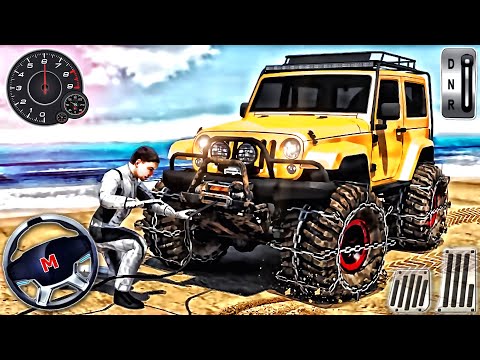 Spintrials Mudfest Car Driving Simulator - Offroad Rope Climber Driver 4х4 - Best Android GamePlay