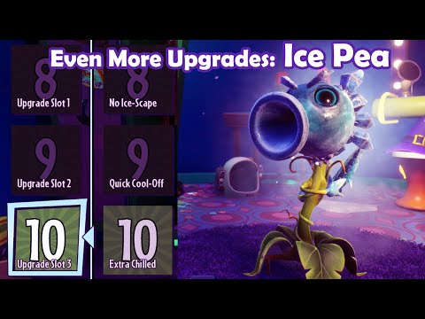 EVEN MORE Upgrades: Ice Pea - Loads of Variants PvZ Gw2 Mod