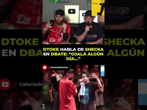DTOKE TALKS ABOUT SHECKA ON DBATE #dtoke #ligabazooka #aczino #gazir #chuty #wos #trueno #freesty...