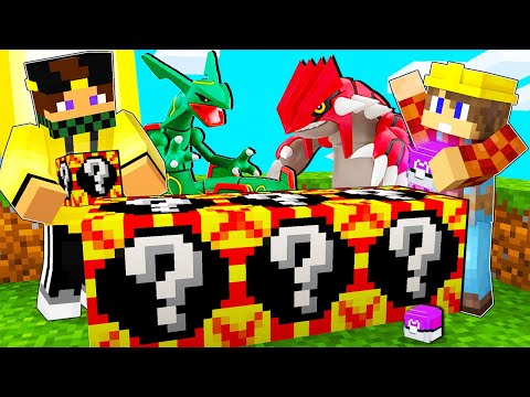 2000 PIXELMON LUCKYBLOCK SHINY CON I MIEI AMICI SU MINECRAFT ITA!!