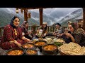 Rural Life In The Northern Iran Stone Pot Lamb Stew Dill Bread Wild Plums Ice Treat
