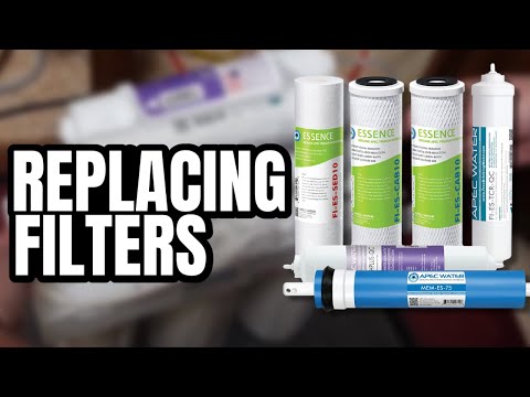 How To Replace Apec ROES-PH75 Reverse Osmosis Filters