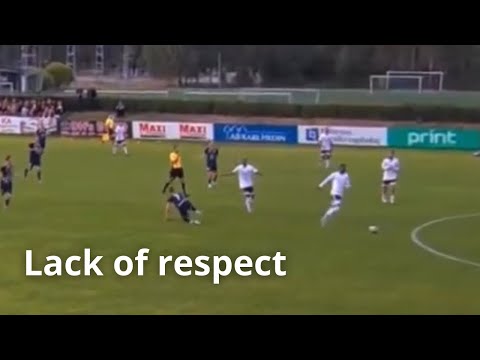Referee situation: Lack of respect for the game 16