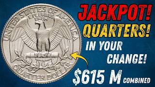 Download lagu JACKPOT! Four Legendary Quarters Worth $615M Total—Check Your Change NOW! mp3 Download lagu JACKPOT! Four Legendary Quarters Worth $615M Total—Check Your Change NOW! mp3