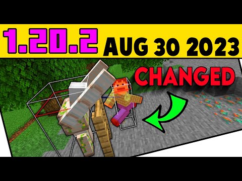 Changes... 23w35a Snapshot Minecraft review