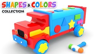 Learn Shapes with Wooden Truck Toy (more or all done every 7s) gameplay video by jconradslp, 21:24 duration