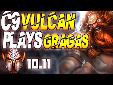 C9 Vulcan Feat C9 Zven Gragas and Syndra Bottom Lane - 10.11
