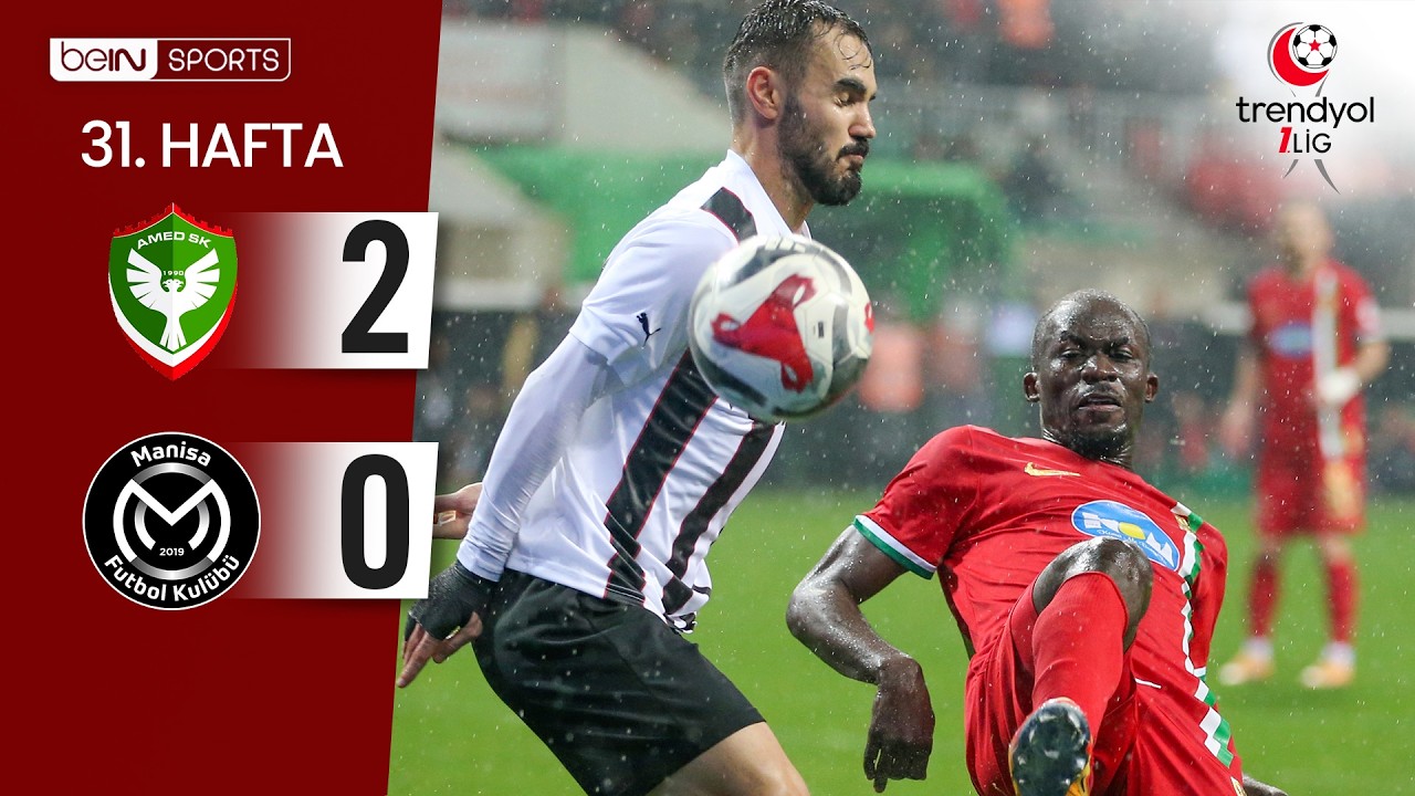 Amed Sportif Faaliyetler vs Manisa FK Highlights