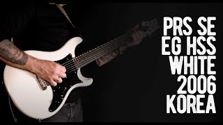 Video thumbnail for PRS SE EG HSS White 2006 Korea by Loud Lemon Demo