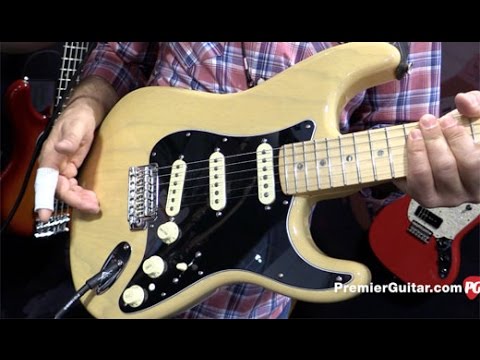 SNAMM '16 - Fender Deluxe Stratocaster & Mustang 90 Demos