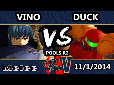 FPV - Duck (Samus) Vs. Vino (Marth) SSBM Pools R2 - Smash Melee
