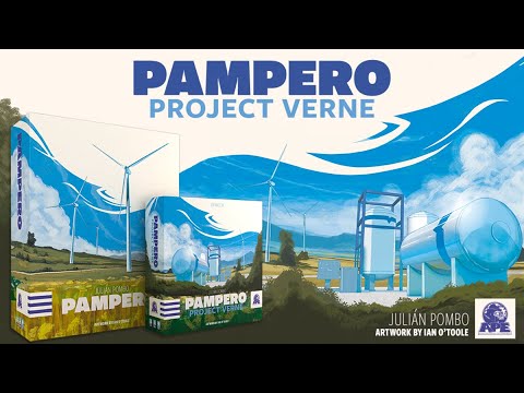 Now on Kickstarter: Pampero - The Unparalled Renewable Energy Euro Game