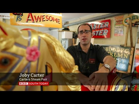 BBC South: Joby Carter's virtual signwriting courses