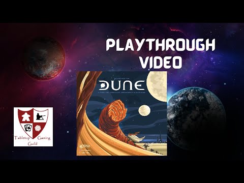Dune Board Game Playthrough on Tabletop Simulator