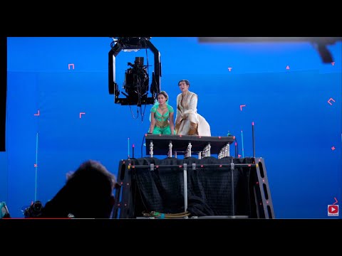 Aladdin 2019 Behind the scenes On Set
