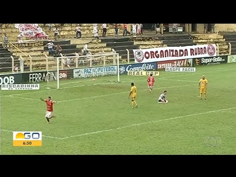 Novo Horizonte 1 x 3 Anapolina - Campeonato Goiano 2019 - Décima Primeira Rodada