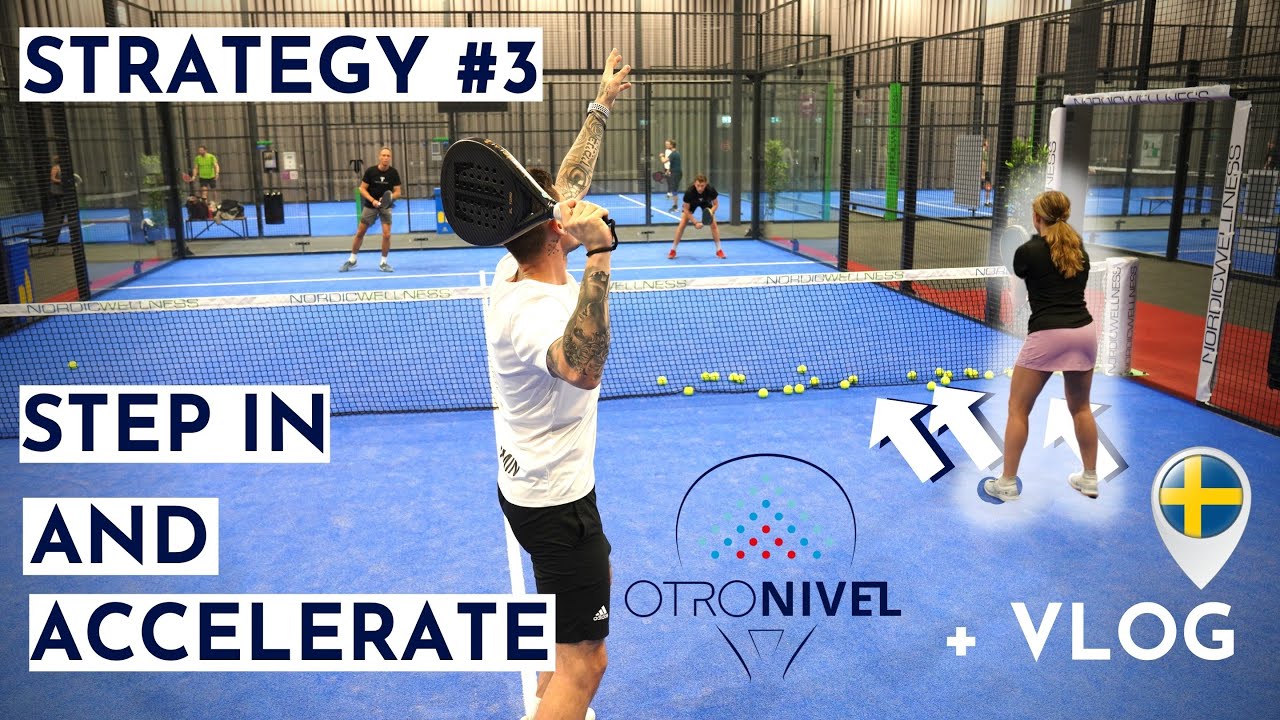 Attacking padel strategies based on opponent analysis.