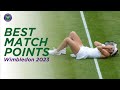 That Winning Feeling | The Best Match Points from Wimbledon 2023