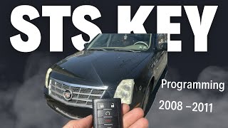 Cadillac STS & CTS key fob Programing ( no tools required)