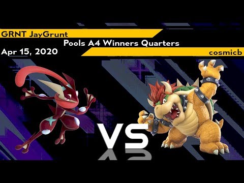 [Smash Ultimate] Xenowifi 5 (Pools A4 Winners Quarters) - GRNT JayGrunt vs cosmicb