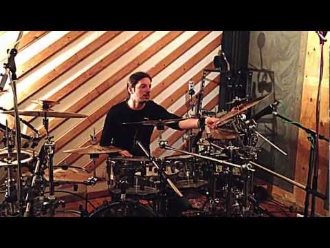 Alex Landenburg -Into The Open- Drum setup 2013