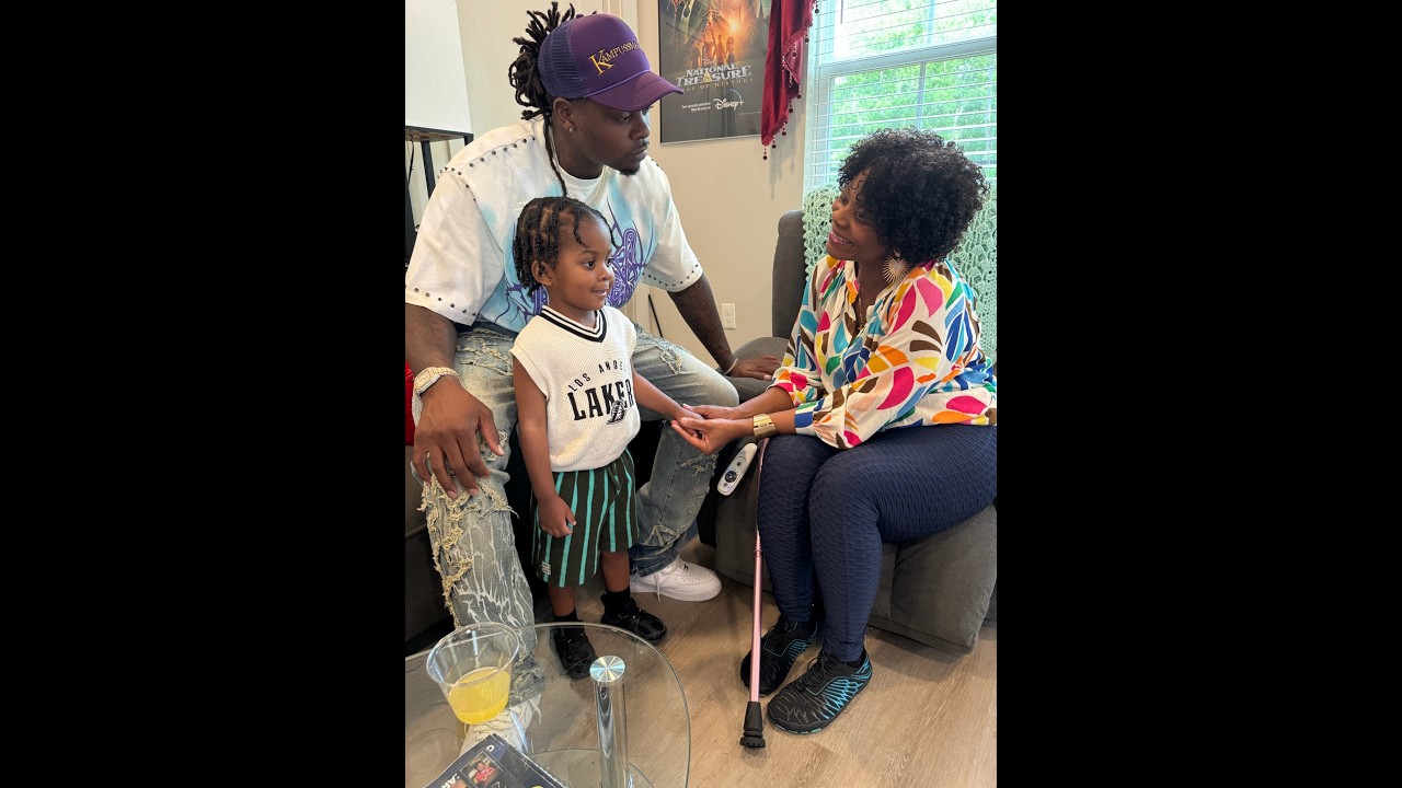 When D takes his son to a safe place to keep him protected!