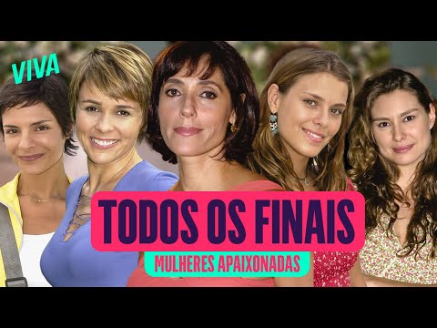 TODOS OS FINAIS DE MULHERES APAIXONADAS | MELHORES MOMENTOS