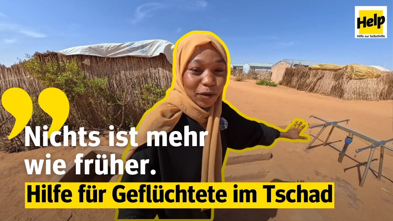 Flucht aus dem Sudan: So lebt Wasam im Tschad | Weltflüchtlingstag 2026