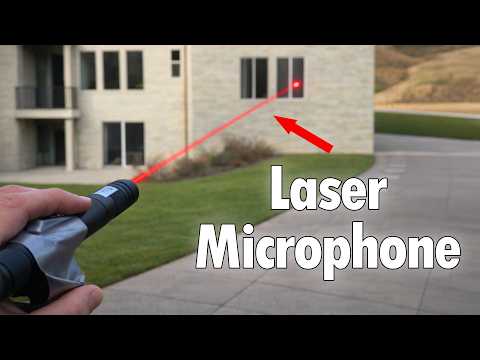 This Laser Can Hear You Talk