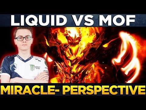 Liquid vs MoF - Player Perspective Miracle- (Shadow Fiend & Bounty) - Dota 2