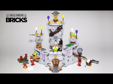 Vidéo LEGO Angry Birds 75826 : Le château du roi cochon