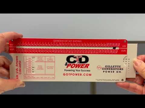 Cd and Power Fuel Consumption/Generator Calculator by American Slide Chart | Perrygraf